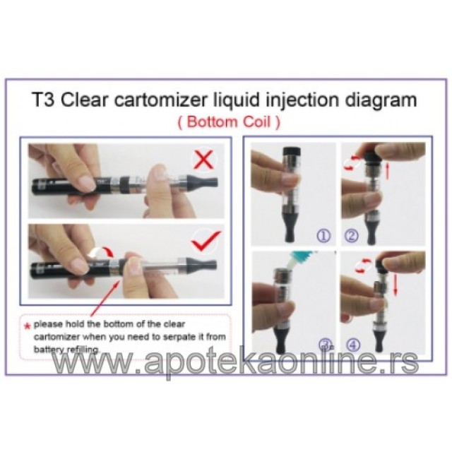 eGo 3ml TABAC BCC KLIROMIZER